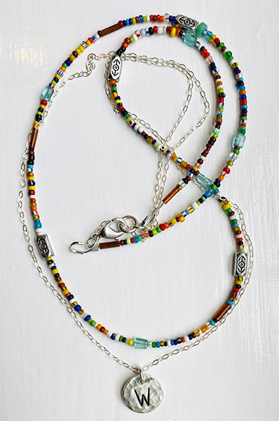 Double W Necklace