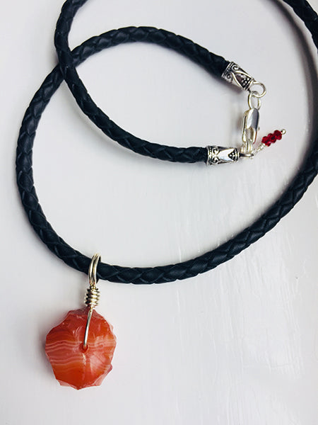 Carnelian pendant